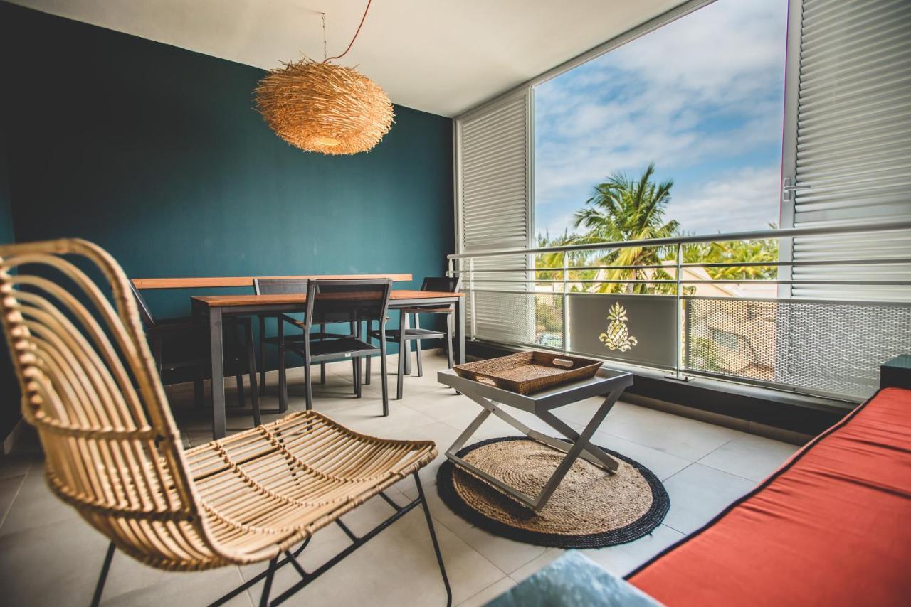 Escale Tropicale, Appart Vue Mer A 2 Min Du Lagon Apartment Saint-Gilles-les Bains Exterior foto